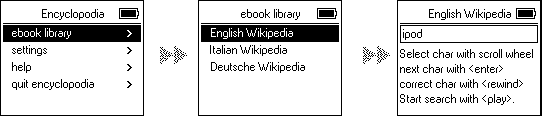 wikipedia on ipod
